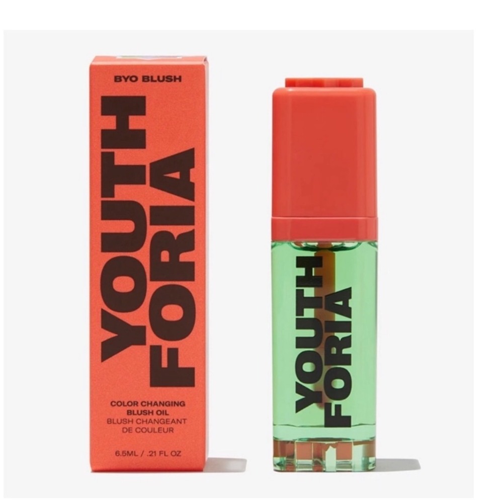 BYO Blush Youthforia Color Changing Blush Oil Chemical Reaction New